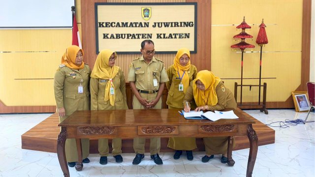 Komitmen ASN Juwiring untuk Pelayanan Lebih Baik