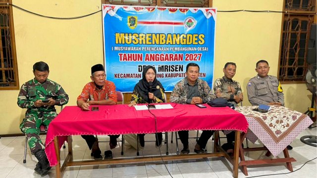 Kecamatan Juwiring Hadiri Musrenbang Tingkat Desa di Pundungan, Mrisen, Juwiring dan Kwarasan
