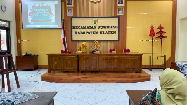 Kecamatan Juwiring Gelar Koordinasi Pengisian SITIE KEDELAK Bersama Admin Desa