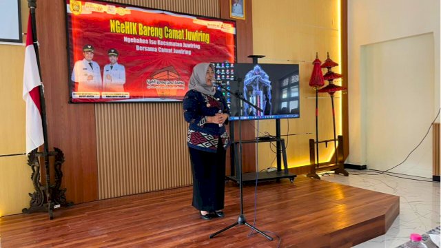 Koordinasi dalam rangka mengidentifikasi dan mengatasi permasalahan banjir di wilayah Kecamatan Juwiring