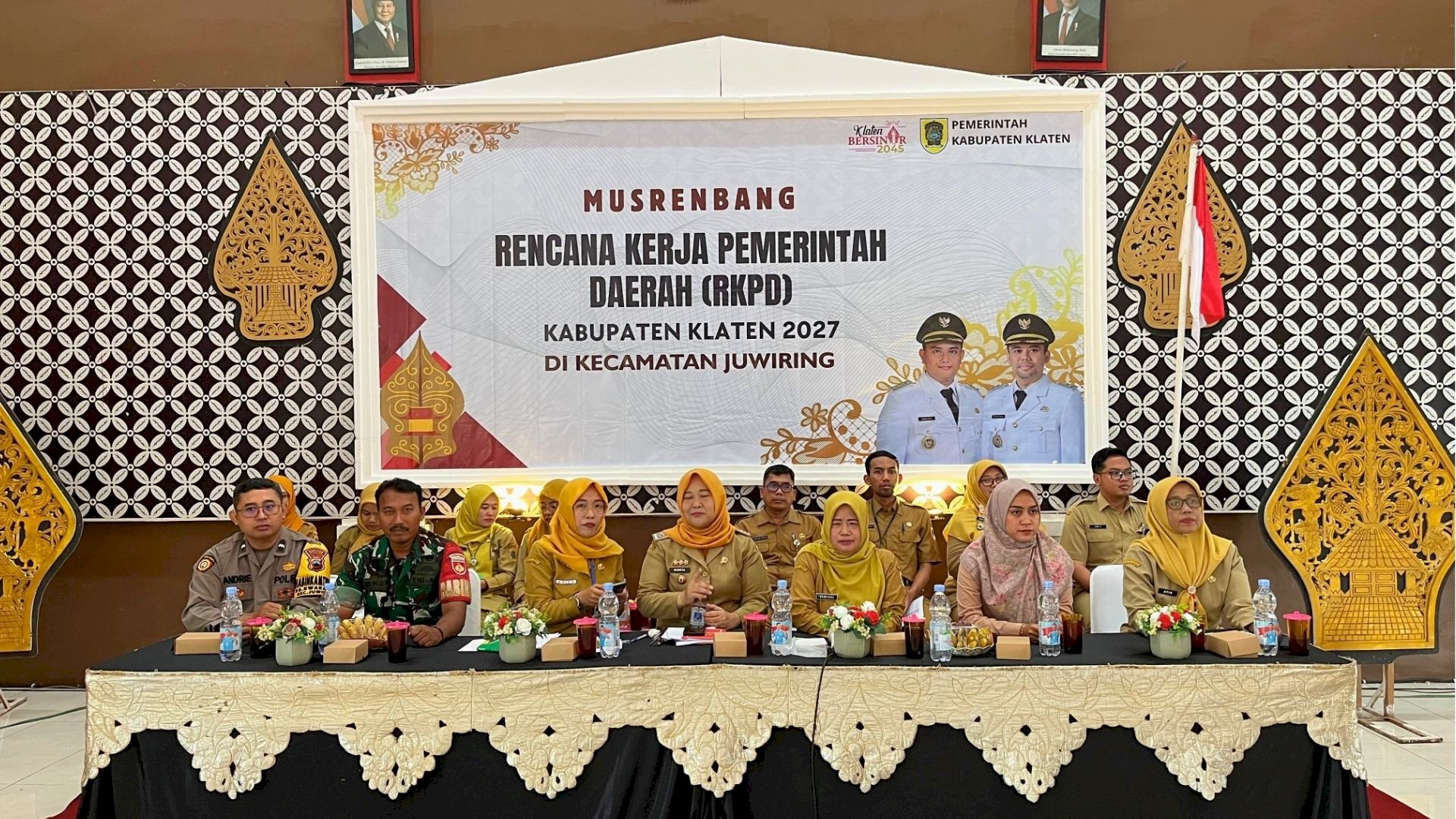 Musrenbang RKPD Kabupaten Klaten Tahun 2027 Digelar di Kecamatan Juwiring