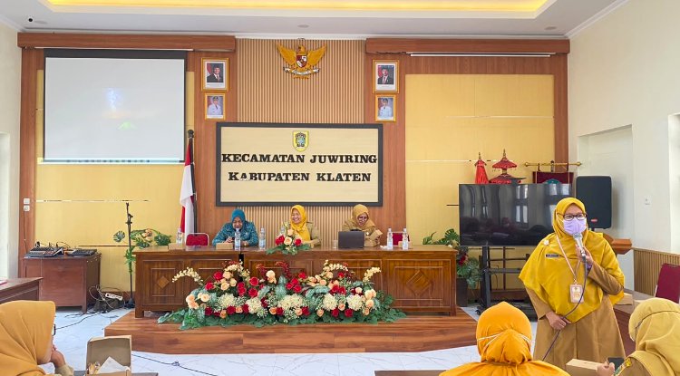 Kecamatan Juwiring Gelar Bimtek Tim Pembina Posyandu 6 SPM, Dorong Peningkatan Pelayanan Dasar Masyarakat