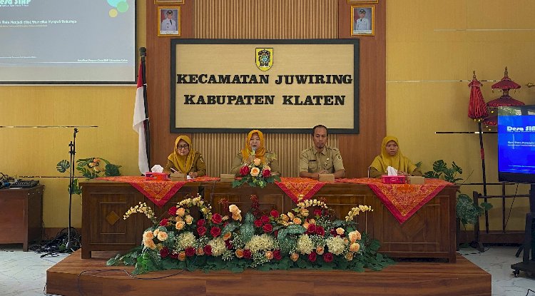 Kecamatan Juwiring Persiapkan Implementasi Sakura Tatap Muka, SIAP Desa, dan IKD Plus