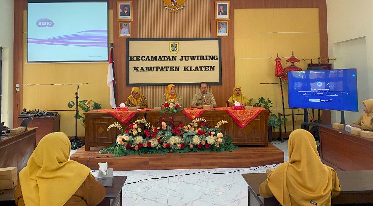 Kecamatan Juwiring Persiapkan Implementasi Sakura Tatap Muka, SIAP Desa, dan IKD Plus